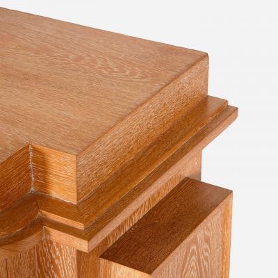 Andr Arbus Rare and important Cerused Oak Buffet by Andre Arbus