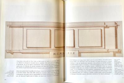 Andr Arbus Rare and important Cerused Oak Buffet by Andre Arbus