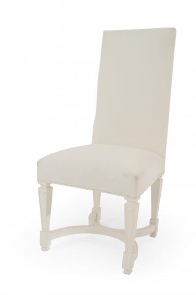 Andr Arbus Set of 4 French Mid Century Lacquered Side Chairs