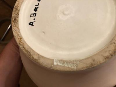 Andr Baud Ceramic Jug Vallauris France 1960s