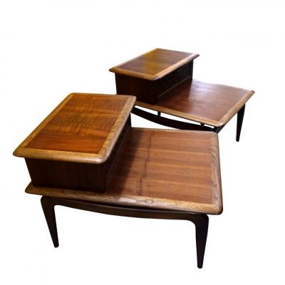 Andr Bus Pair of 30 Andre Bus for Lane Acclaim End Tables
