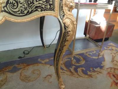 Andr Charles Boulle 19th Century French Louis XV Style Boulle Bureau Plat