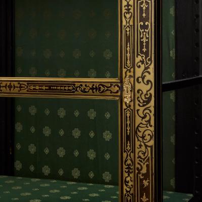 Andr Charles Boulle Large French Ormolu Mounted Boulle Vitrine