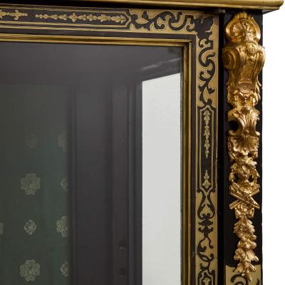 Andr Charles Boulle Large French Ormolu Mounted Boulle Vitrine