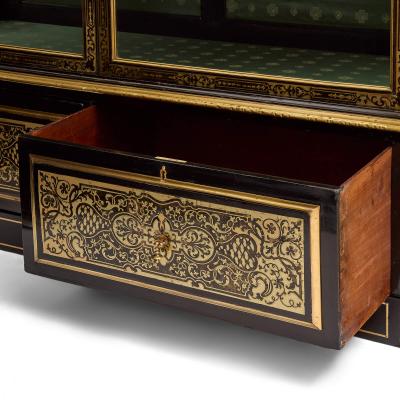 Andr Charles Boulle Large French Ormolu Mounted Boulle Vitrine
