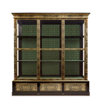 Andr Charles Boulle Large French Ormolu Mounted Boulle Vitrine