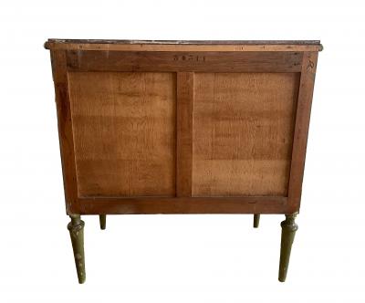 Andr Debono Louis XVI Style Commode Christelle Green Patina Gilt Bronze
