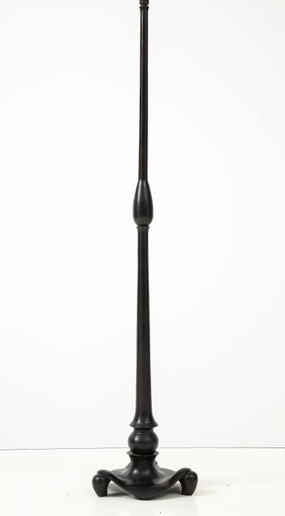 Andr Dubreuil 1990s Bronze and Daum glass floor lamp by Andr Dubreuil