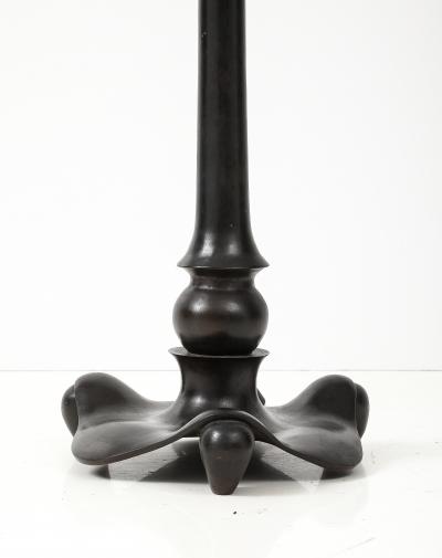 Andr Dubreuil 1990s Bronze and Daum glass floor lamp by Andr Dubreuil