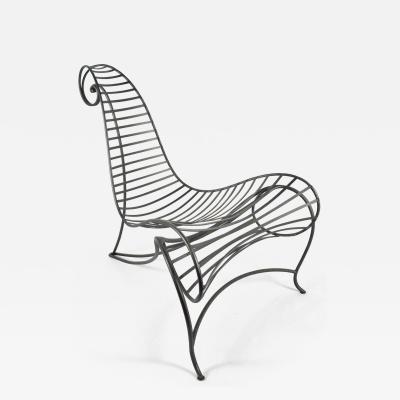 Andr Dubreuil Andre Dubreuil Iron Spine Chair by Ceccotti