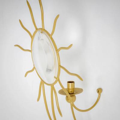 Andr Dubreuil Pair of Andr Dubreuil Soleil Wall Appliqu 