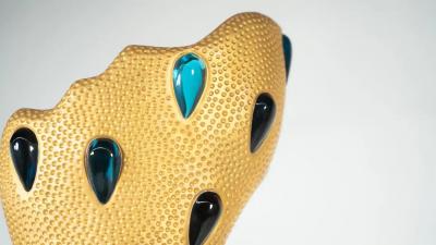 Andr Dubreuil Pair of Lacrima Floor Lamps by Andr Dubreuil France 1991