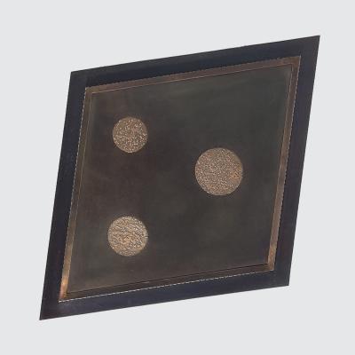 Andr Dubreuil UNIQUE PAIR OF GRUYERE TABLES