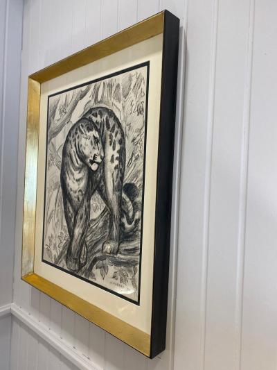 Andr Margat Art Deco Jaguar