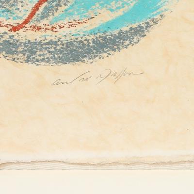 Andr Masson Lithograph on Japon Paper by Andr Masson Edition 70 101