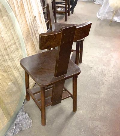 Andr Sornay 12 Modernist design awesome set of dinning chairs in style of Sornay