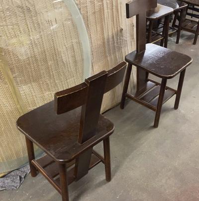 Andr Sornay 12 Modernist design awesome set of dinning chairs in style of Sornay