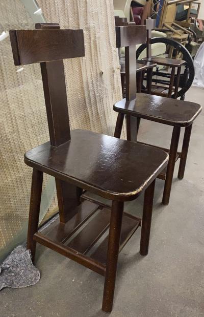 Andr Sornay 12 Modernist design awesome set of dinning chairs in style of Sornay