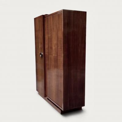 Andr Sornay Andre Sornay Modernist Wardrobe Stamped and Documented circa 1940