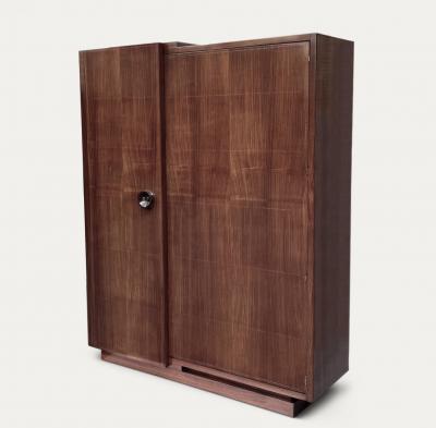 Andr Sornay Andre Sornay Modernist Wardrobe Stamped and Documented circa 1940
