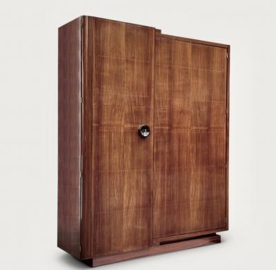 Andr Sornay Andre Sornay Modernist Wardrobe Stamped and Documented circa 1940