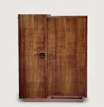 Andr Sornay Andre Sornay Modernist Wardrobe Stamped and Documented circa 1940