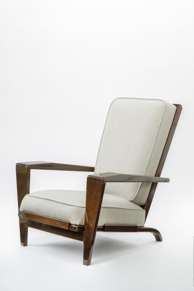 Andr Sornay Andre Sornay pair of comfy lounge chairs