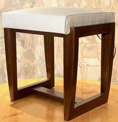 Andr Sornay Andre Sornay pair of rare modernist stools