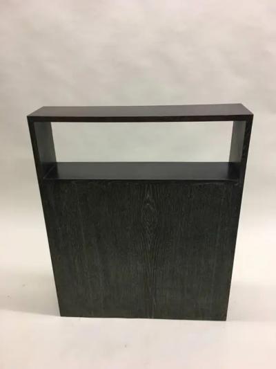 Andr Sornay French Art Deco Early Modern Cerused Oak Console by Andre Sornay circa 1930