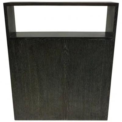 Andr Sornay French Art Deco Early Modern Cerused Oak Console by Andre Sornay circa 1930