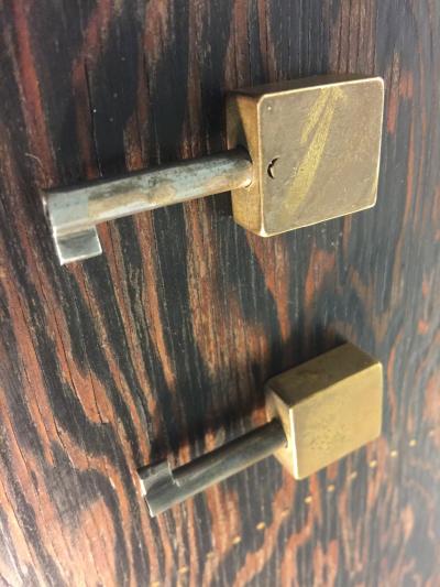 Andr Sornay Rare Pair of Andre Sornay Bar Cabinets