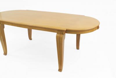 Andre Arbus French Mid Century Sycamore Dining Table