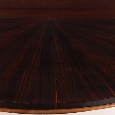 Andre Domin Andr Domin Marcel Genevri re for Maison Dominique Macassar Ebony Dining Table