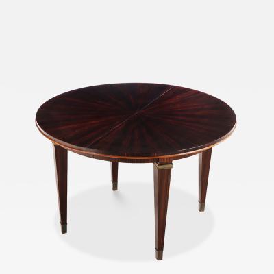 Andre Domin Andr Domin Marcel Genevri re for Maison Dominique Macassar Ebony Dining Table