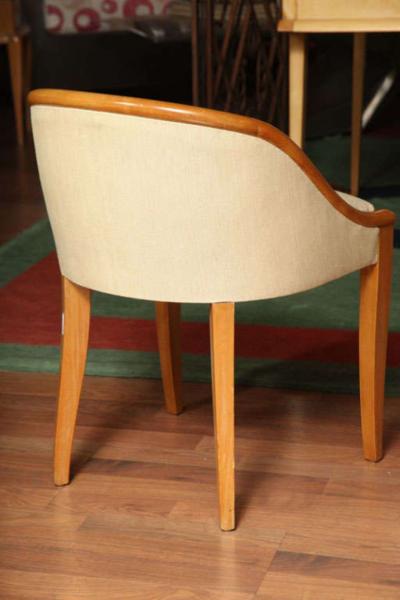 Andre Domin Art Deco Gondole Chairs by DOMINIQUE