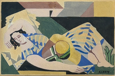 Andre Lhote Reclining Woman 1920