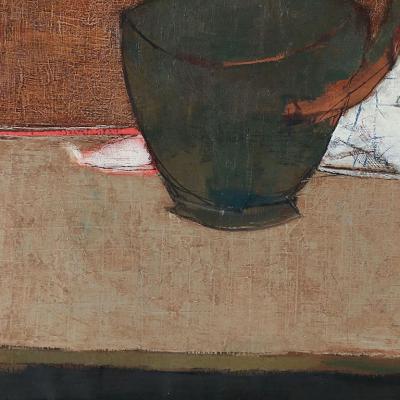 Andre Segovia Still life oil on canvas by Andre Segovia