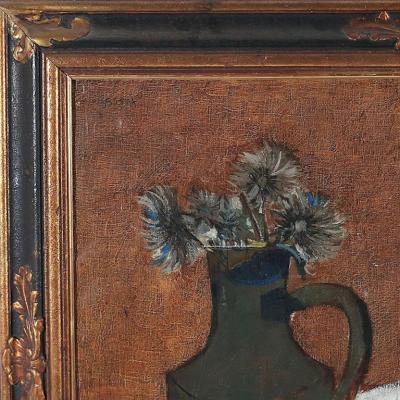 Andre Segovia Still life oil on canvas by Andre Segovia