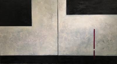 Andrea Bonfils Spring Break Diptych