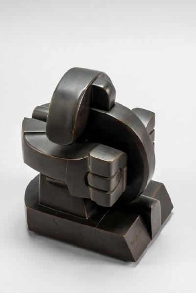 Andrea Cascella Andrea Cascella untitled bronze sculpture 1988