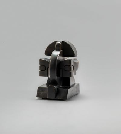 Andrea Cascella Andrea Cascella untitled bronze sculpture 1988