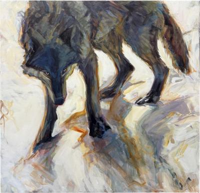 Andrea Moore WIP wolf 2