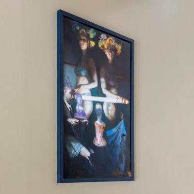 Andreas Wachter Painting by Andreas Wachter 1951 Lichtung Clearing 2023