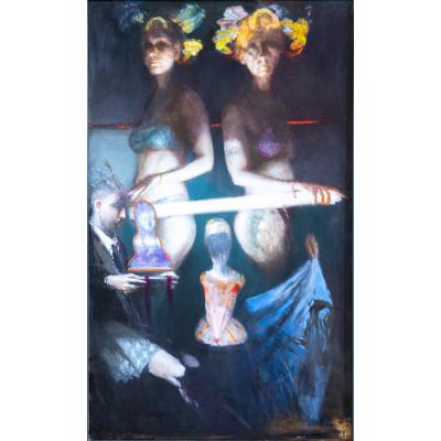 Andreas Wachter Painting by Andreas Wachter 1951 Lichtung Clearing 2023