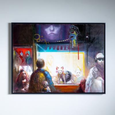 Andreas Wachter b 1951 New York Dogs 2024