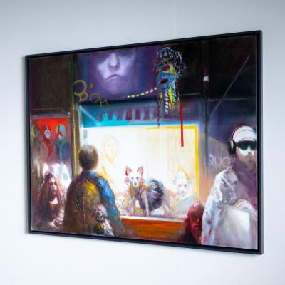 Andreas Wachter b 1951 New York Dogs 2024