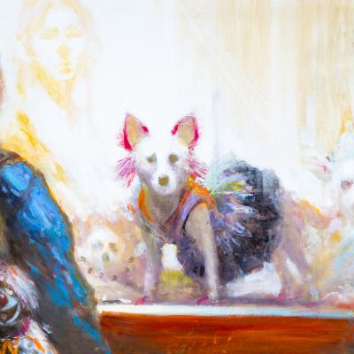 Andreas Wachter b 1951 New York Dogs 2024