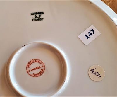 Andres Francois French Andre Francois Limoges Art Deco Lidded Bowl