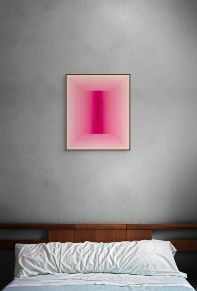 Andy Harwood Light Consideration Rose Madder 