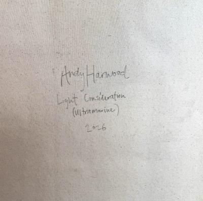Andy Harwood Light Consideration Ultramarine 
